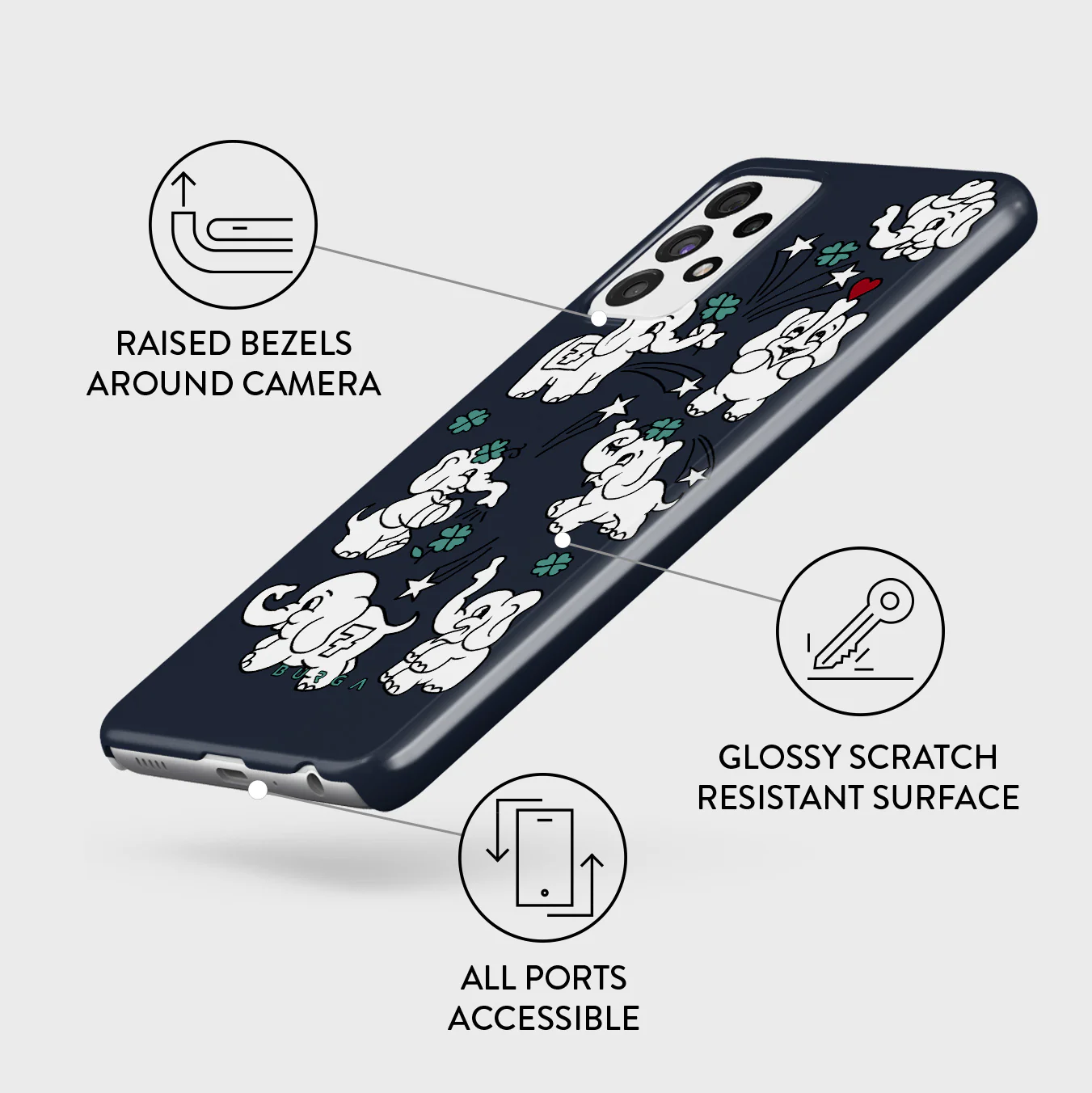 Think Big - Samsung Galaxy A72 4G / 5G Case - Image 3