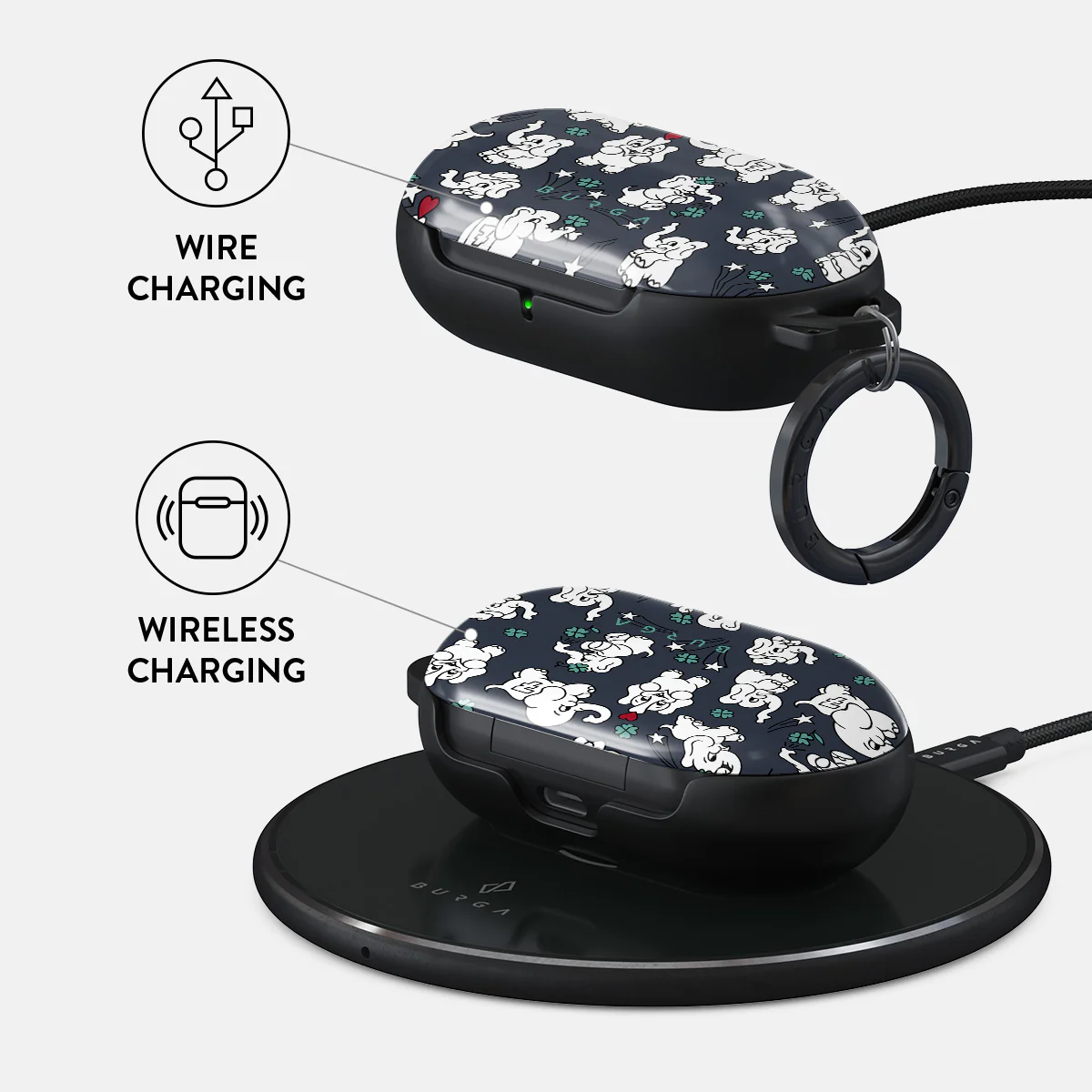 Think Big - Samsung Galaxy Buds Plus Case - Image 3