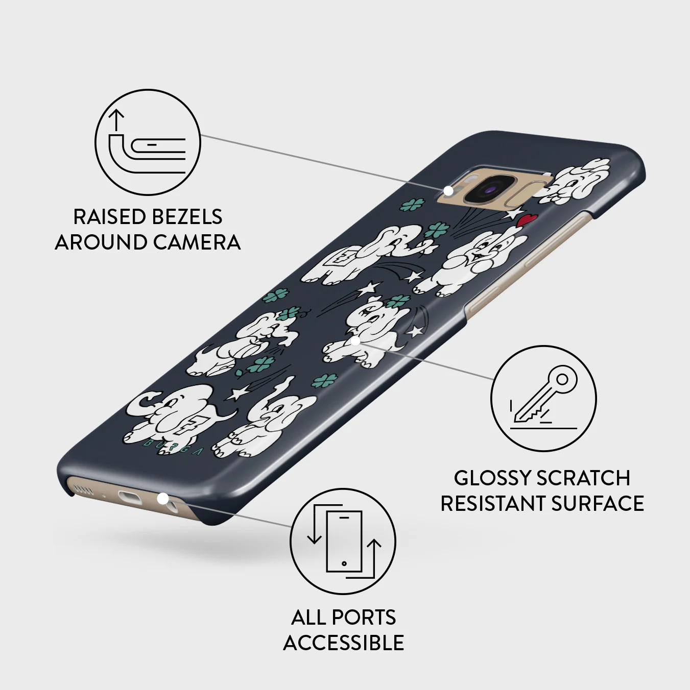 Think Big - Samsung Galaxy S8 Case - Image 3