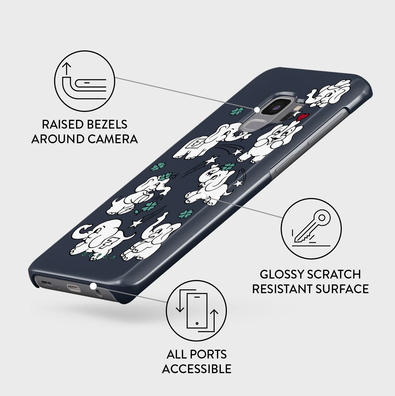 Think Big - Samsung Galaxy S9 Case - Image 3