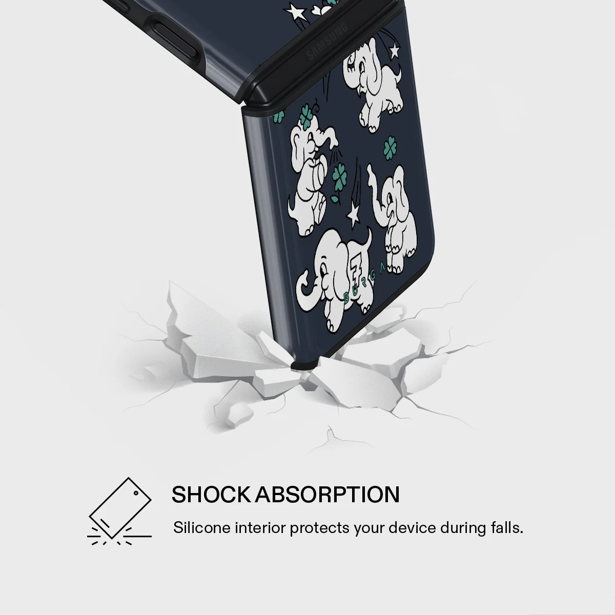 Think Big - Samsung Galaxy Z Flip 3 Case - Image 4