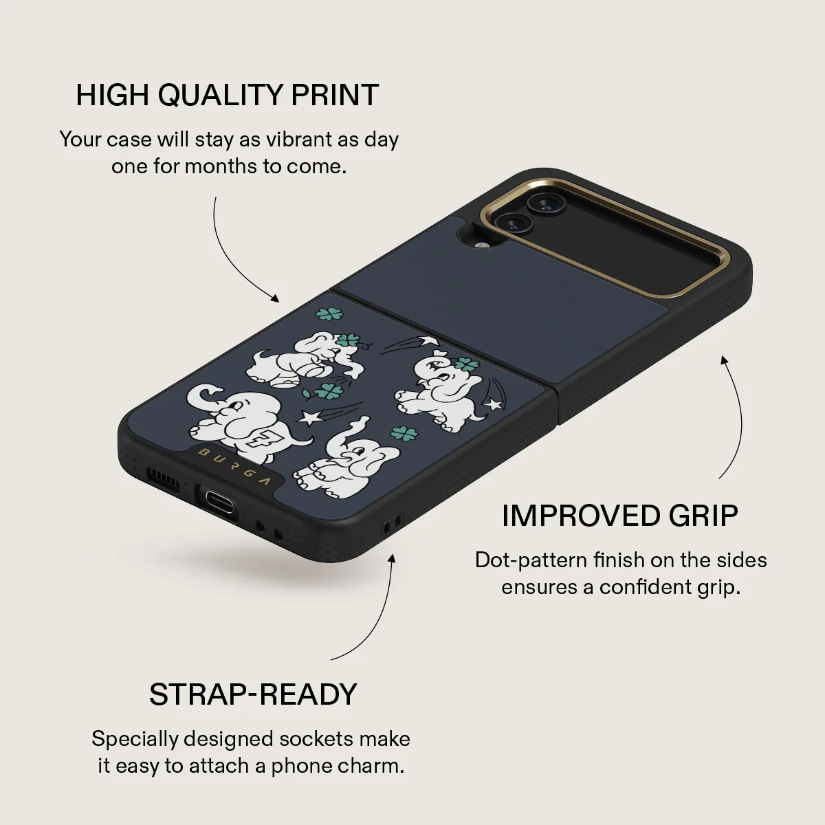 Think Big - Samsung Galaxy Z Flip 4 Case - Image 18