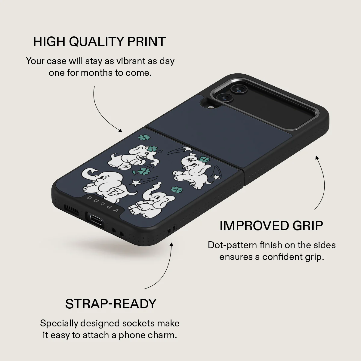 Think Big - Samsung Galaxy Z Flip 4 Case - Image 24