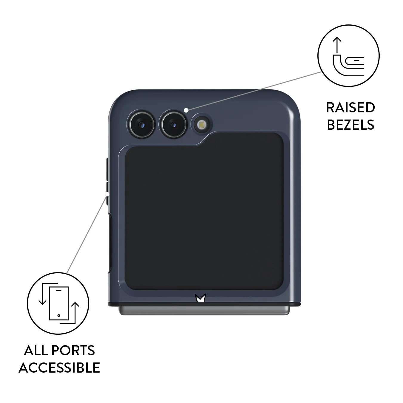 Think Big - Samsung Galaxy Z Flip 5 Case - Image 3