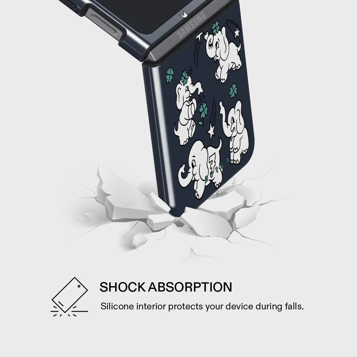 Think Big - Samsung Galaxy Z Flip 5 Case - Image 4