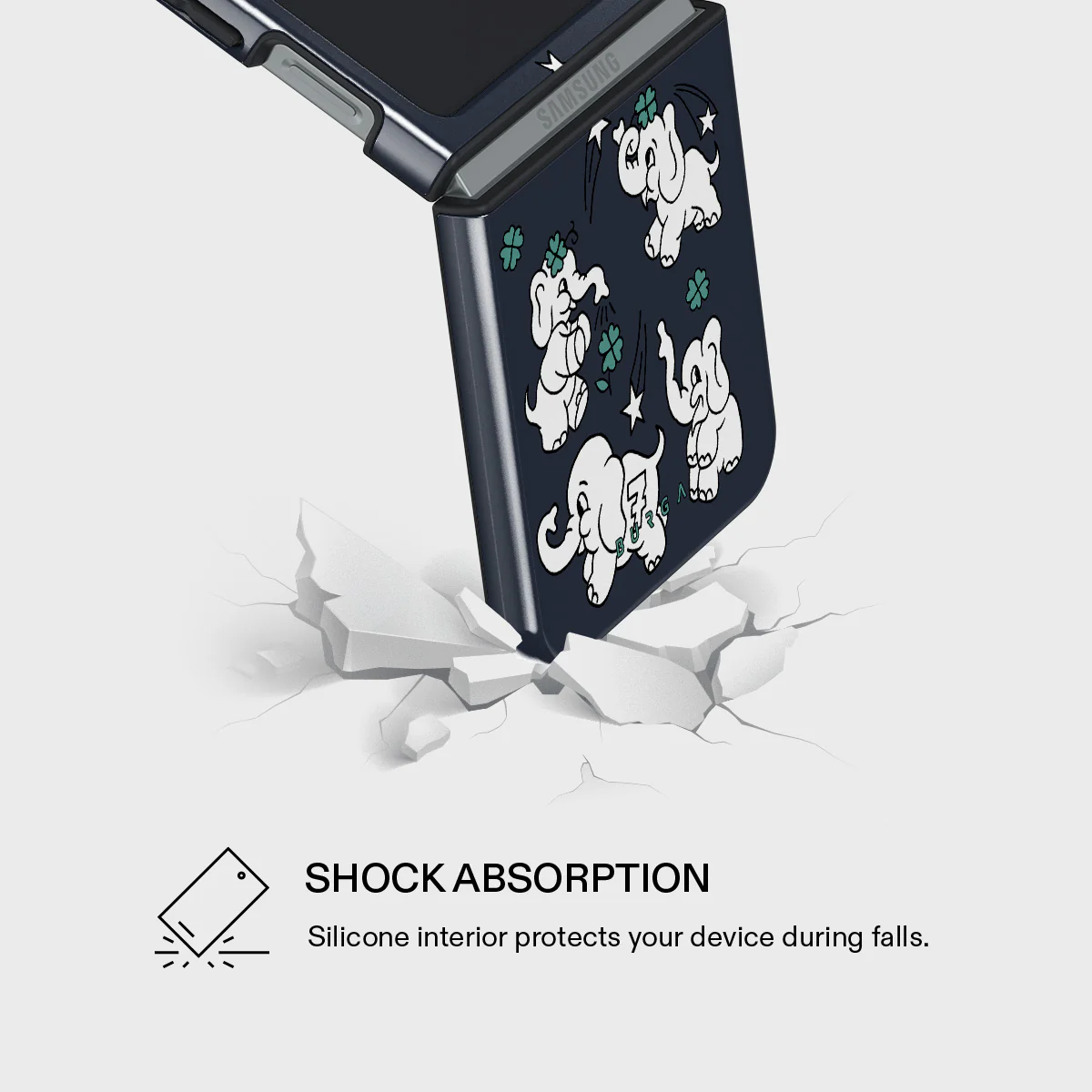 Think Big - Samsung Galaxy Z Flip 6 Case - Image 4