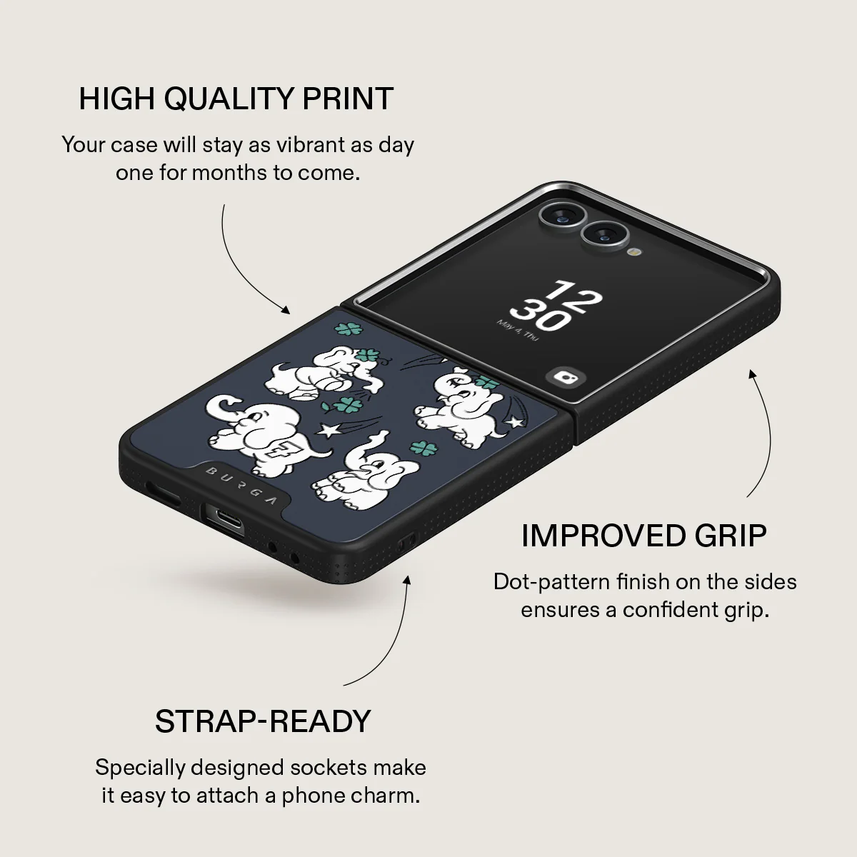 Think Big - Samsung Galaxy Z Flip 7 Case - Image 16