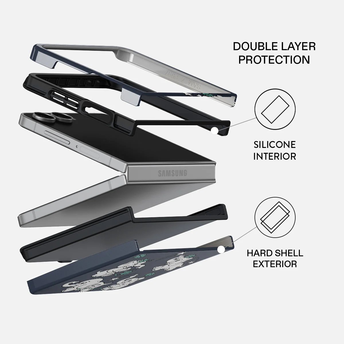 Think Big - Samsung Galaxy Z Flip 7 Case - Image 2