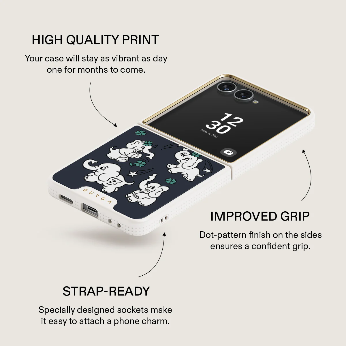 Think Big - Samsung Galaxy Z Flip 7 Case - Image 23