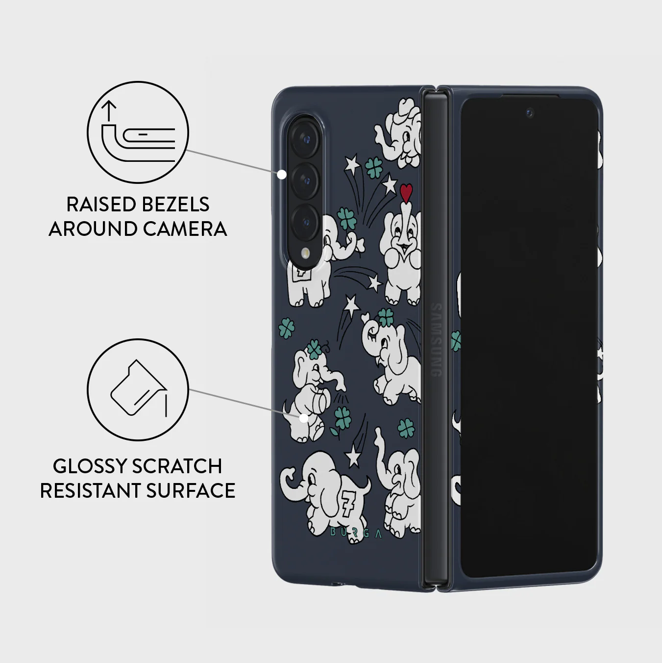 Think Big - Samsung Galaxy Z Fold 3 Case - Image 3