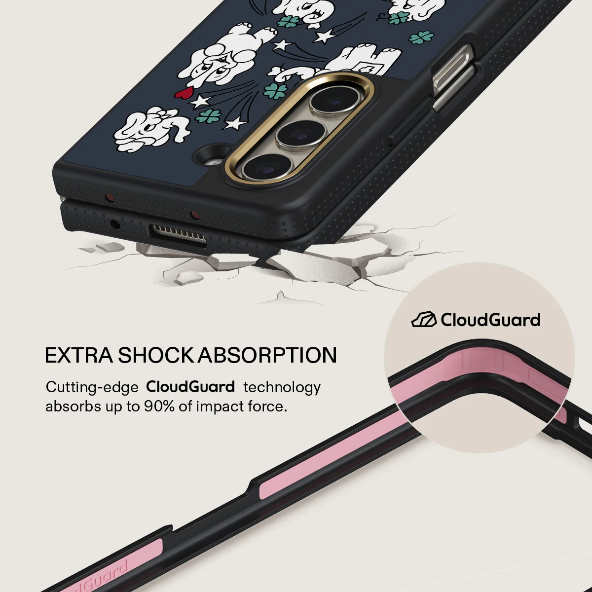 Think Big - Samsung Galaxy Z Fold 5 Case - Image 3