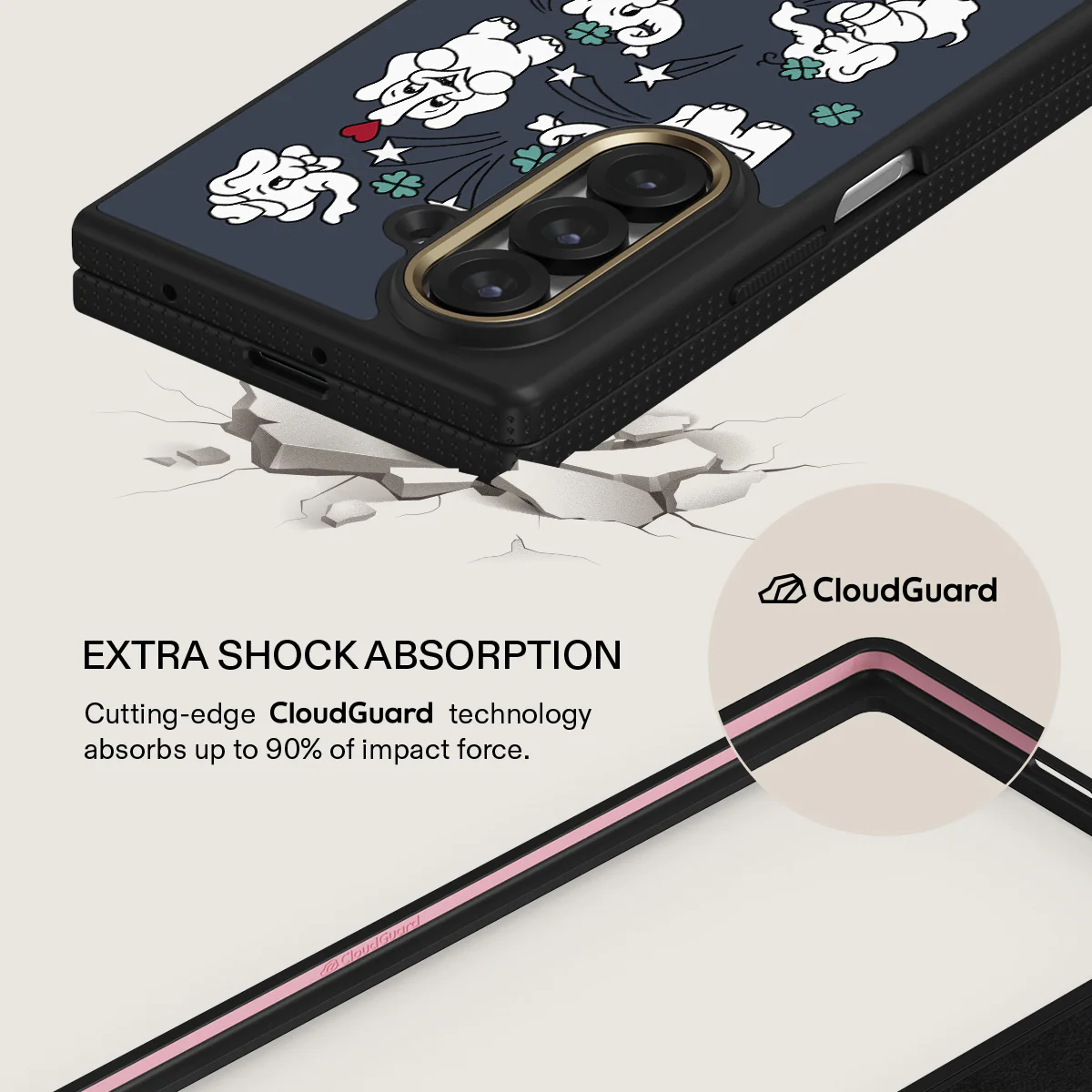 Think Big - Samsung Galaxy Z Fold 7 Case - Image 3