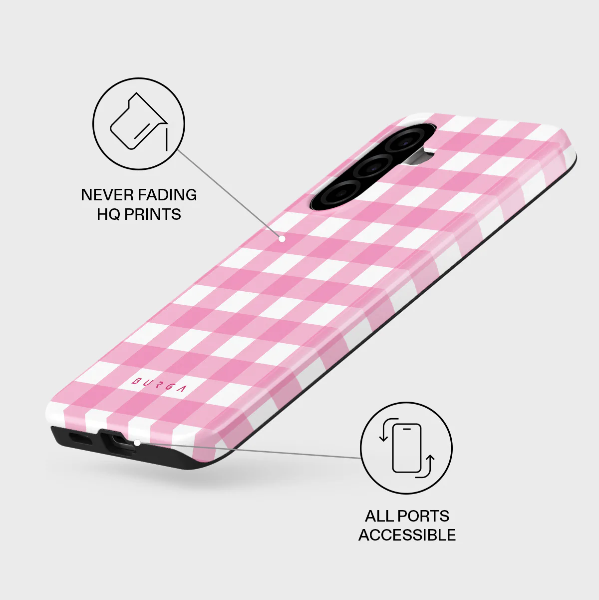 Think Pink - Samsung Galaxy A57 5G Case - Image 3
