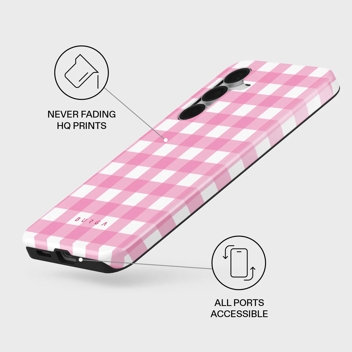 Think Pink - Samsung Galaxy S25 FE Case - Image 3