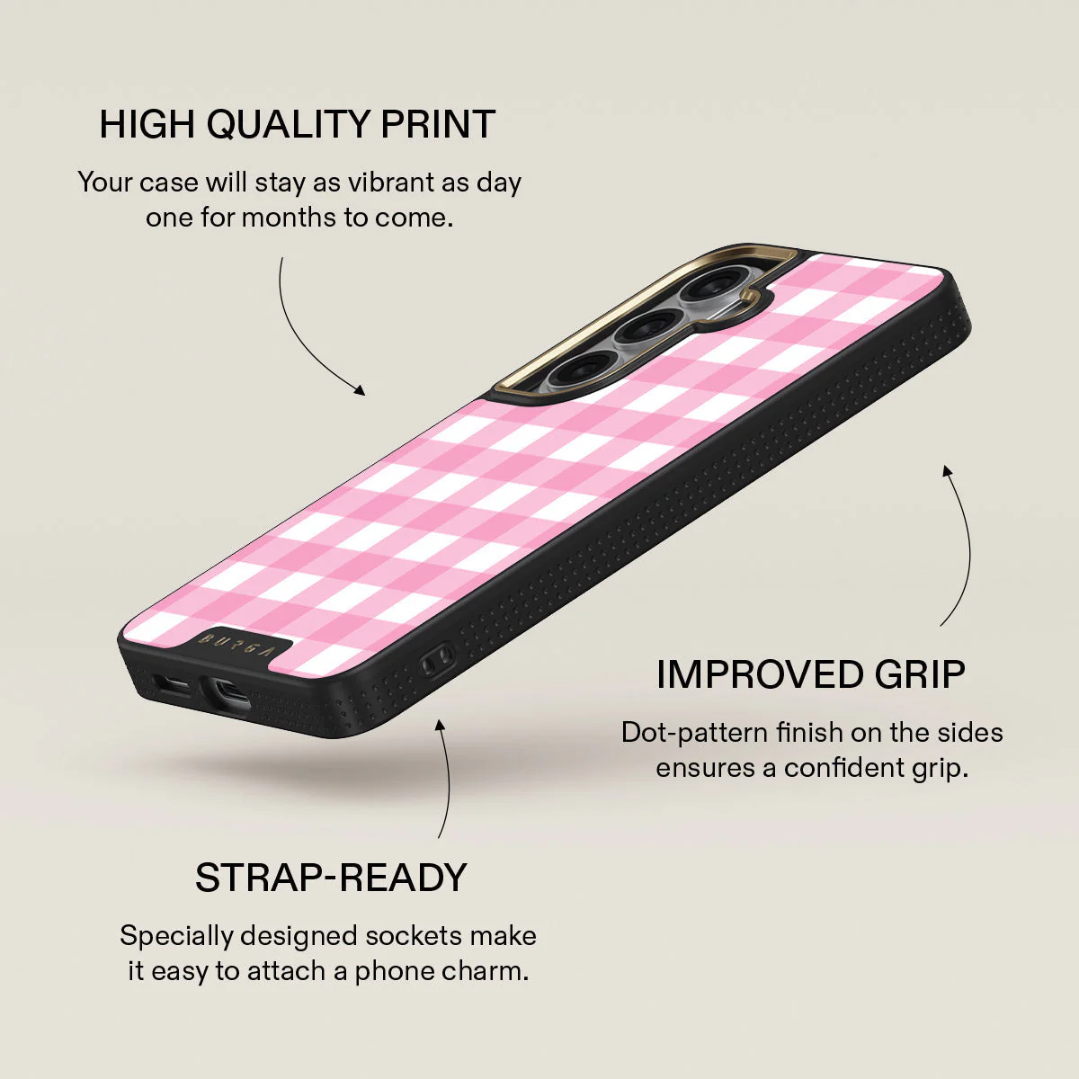 Think Pink - Samsung Galaxy S26 Plus Case - Image 9