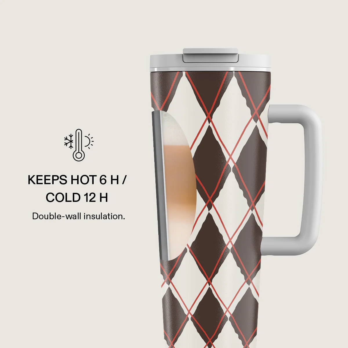 Throwback - EasyGrip Travel Mug - Image 4