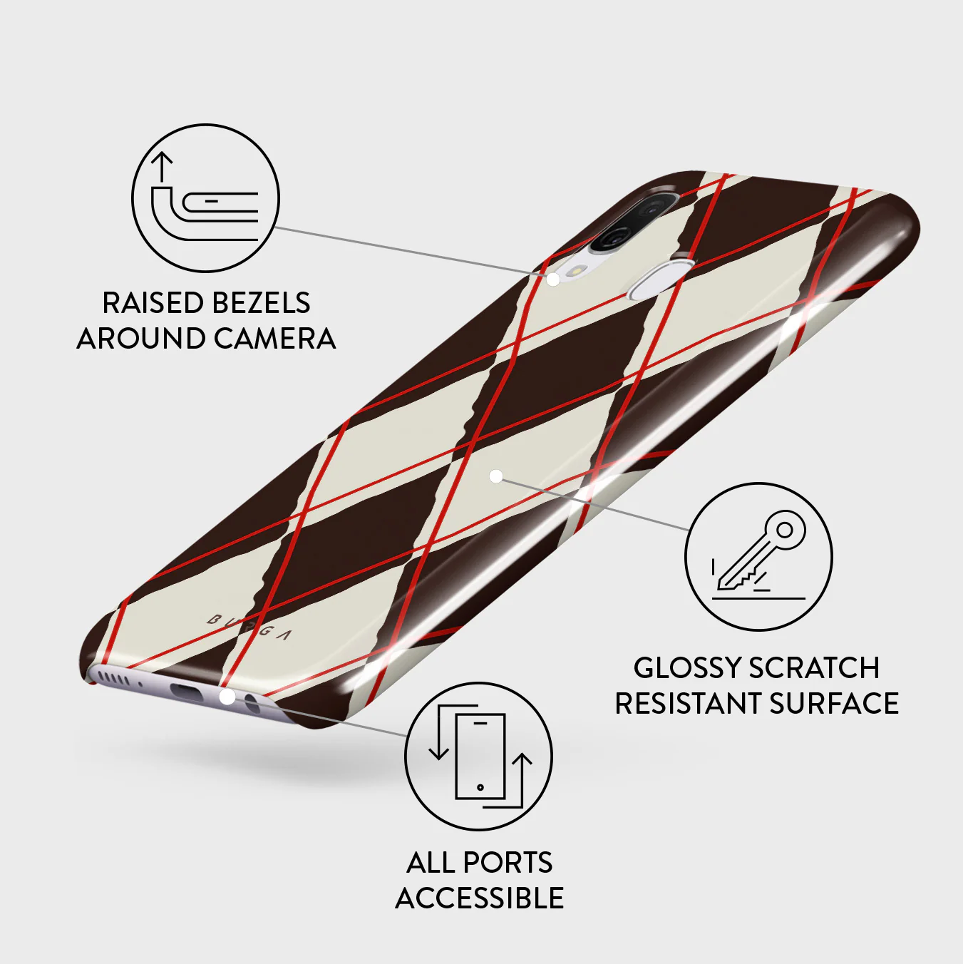 Throwback - Samsung Galaxy A40 Case - Image 3