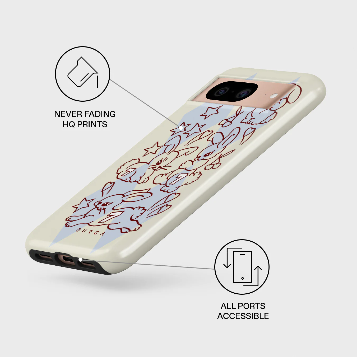 Triple Seven - Google Pixel 8 Case - Image 3