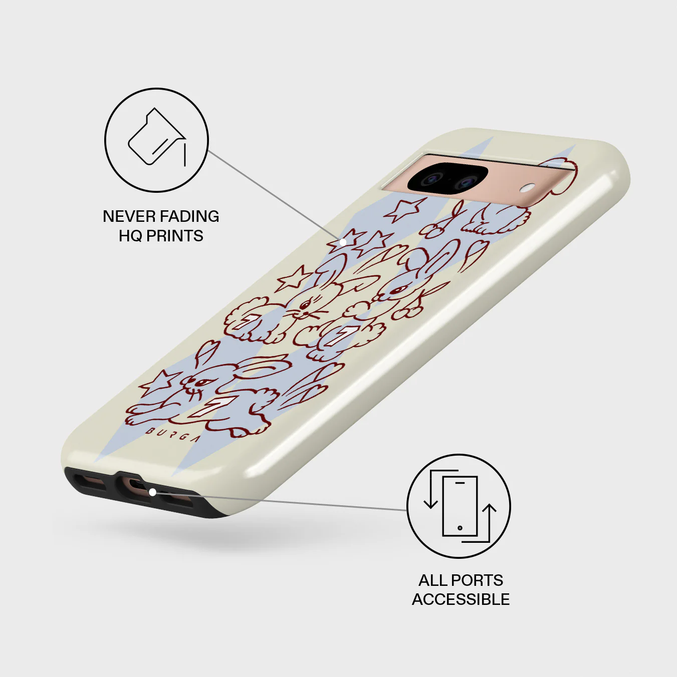 Triple Seven - Google Pixel 8a Case - Image 3