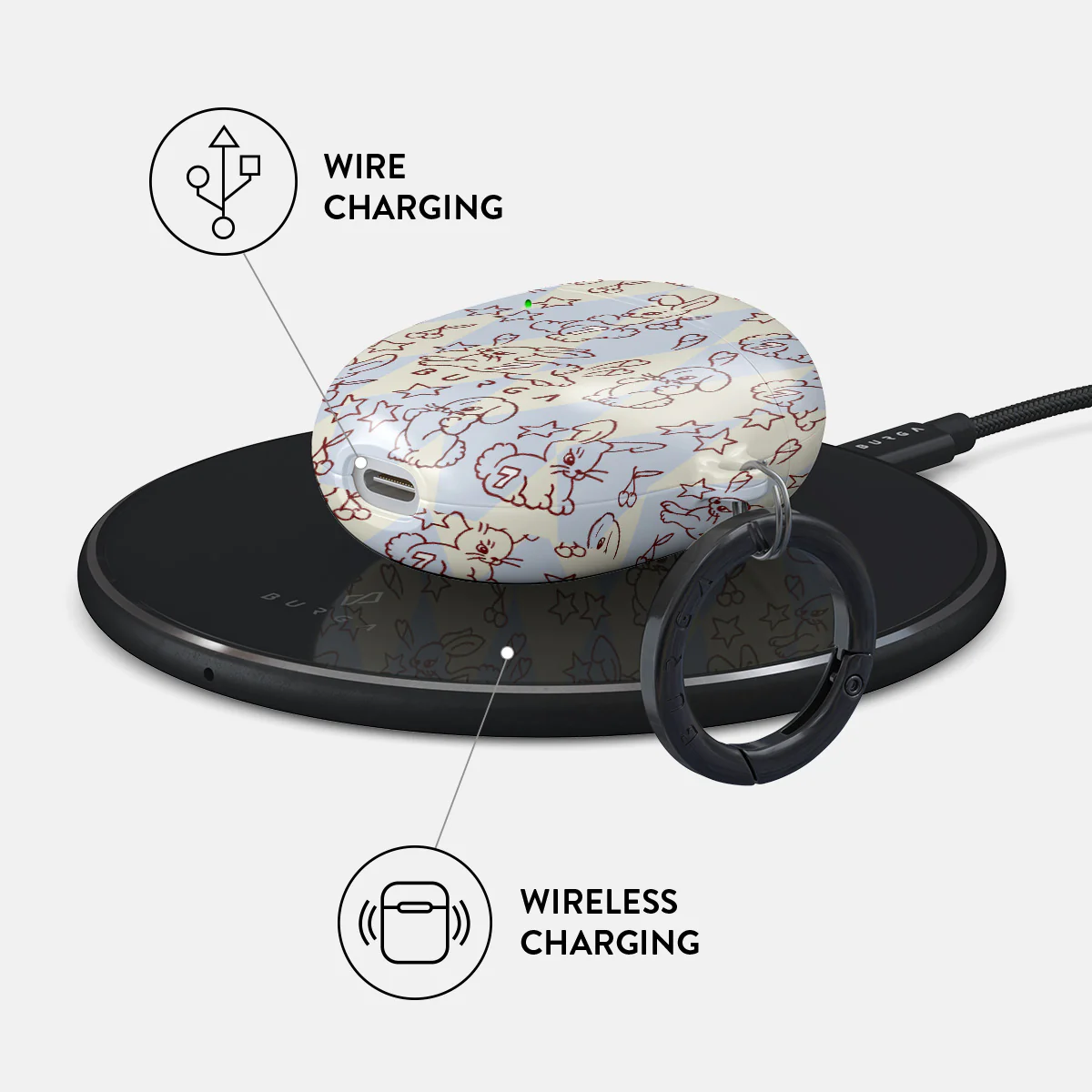 Triple Seven - Google Pixel Buds A Case - Image 3