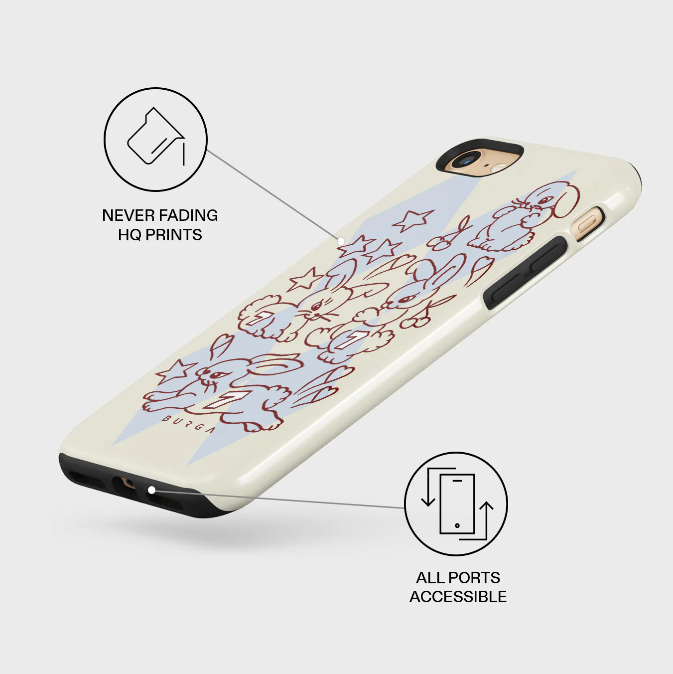 Triple Seven - iPhone SE (2022) Case - Image 3