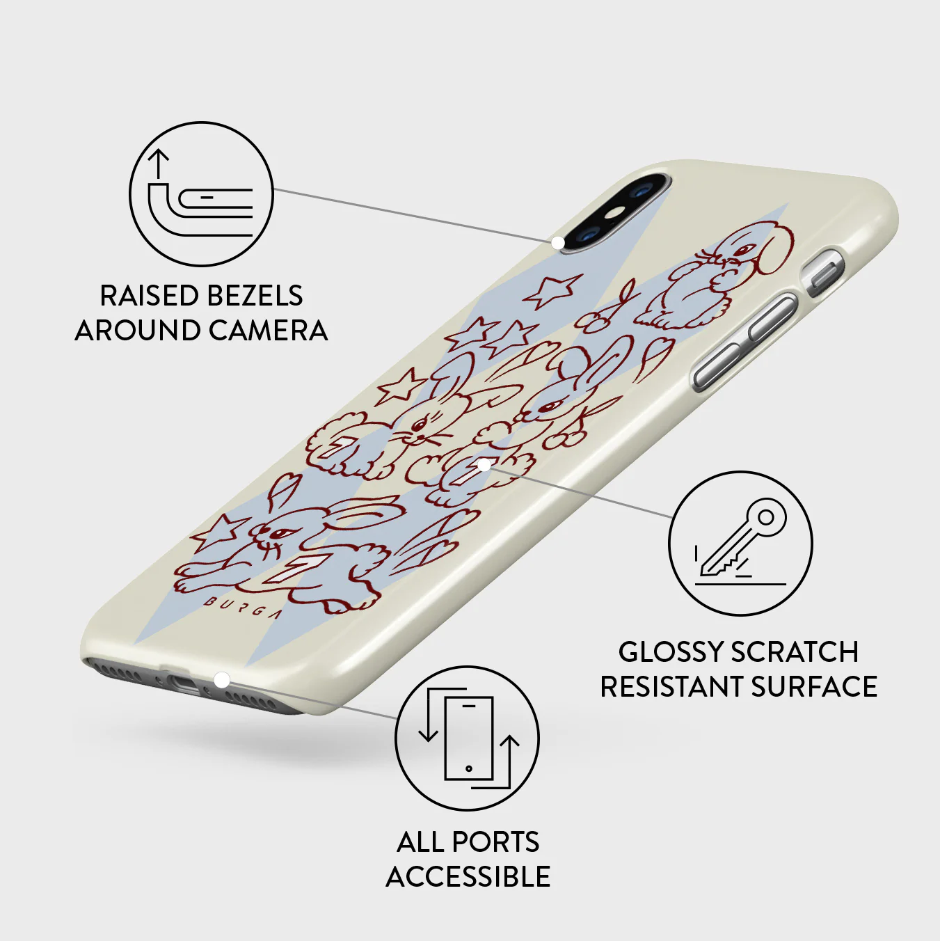 Triple Seven - iPhone X / XS Case - Image 3