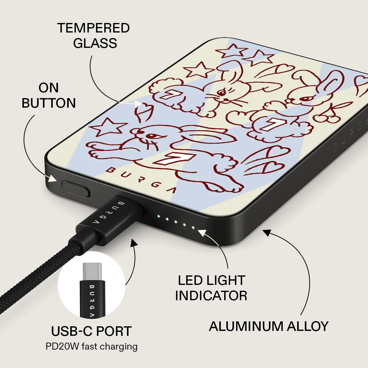 Triple Seven - Magnetic Power Bank - Image 5