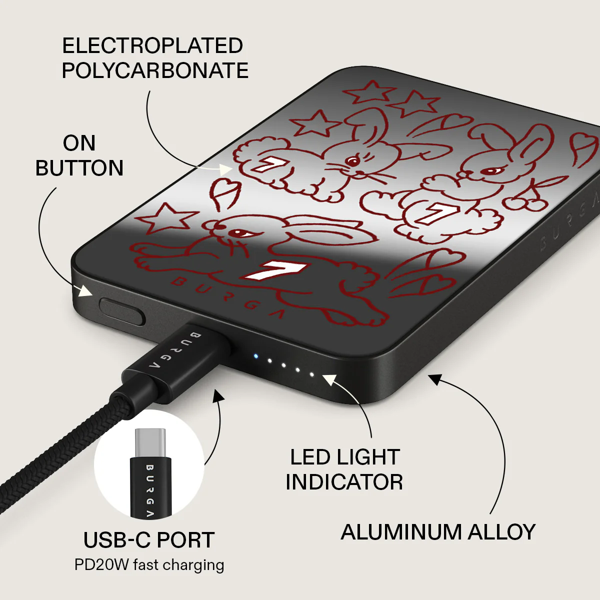 Triple Seven - Magnetic Power Bank - Image 50