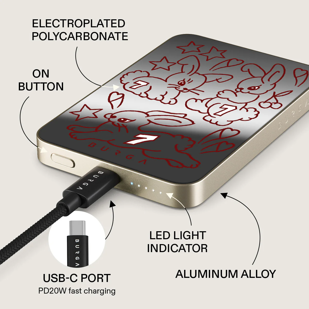 Triple Seven - Magnetic Power Bank - Image 55