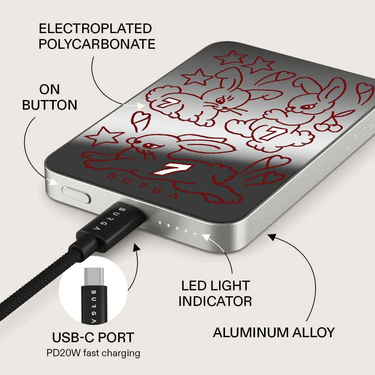 Triple Seven - Magnetic Power Bank - Image 60