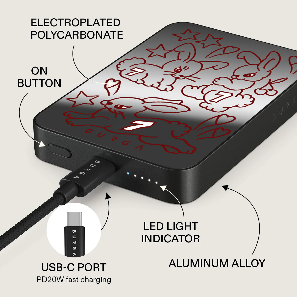 Triple Seven - Magnetic Power Bank - Image 65