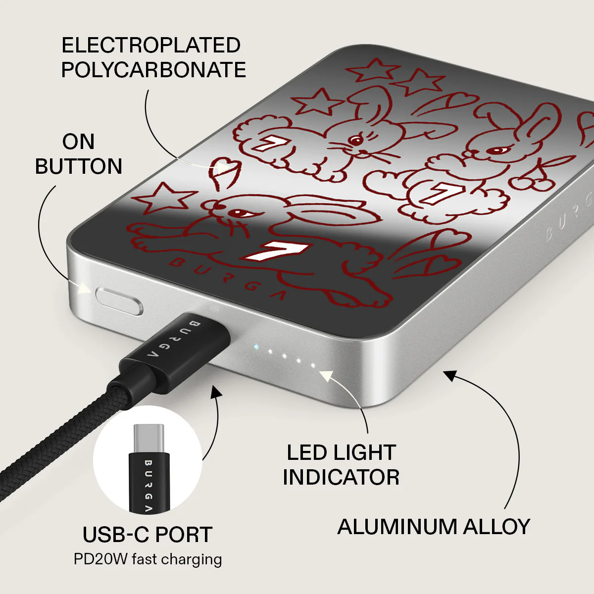 Triple Seven - Magnetic Power Bank - Image 75