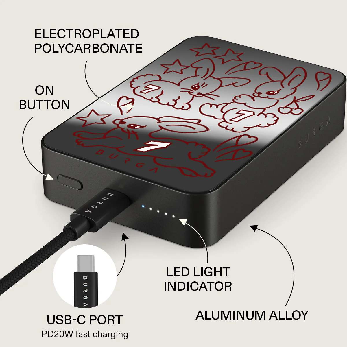 Triple Seven - Magnetic Power Bank - Image 80