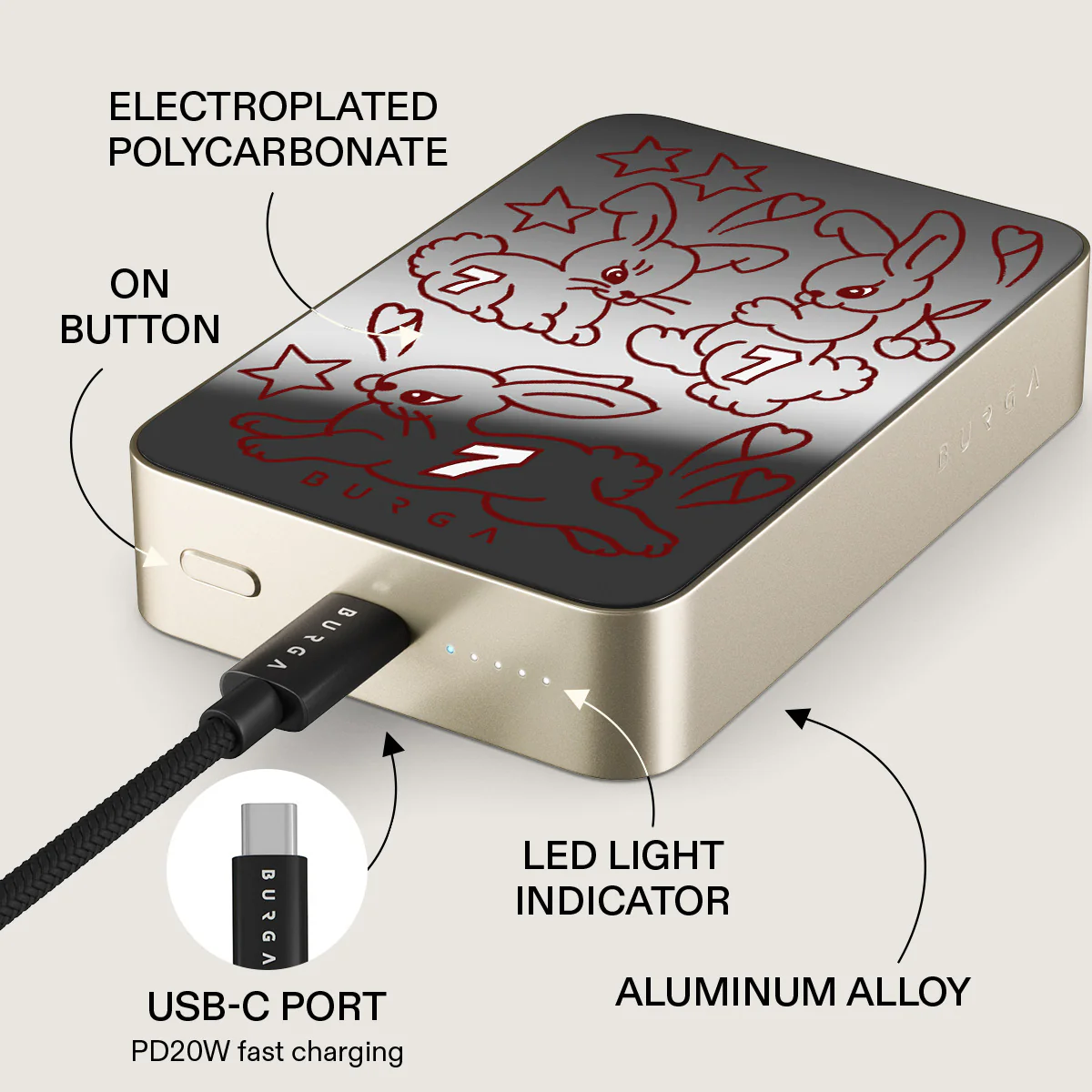 Triple Seven - Magnetic Power Bank - Image 85