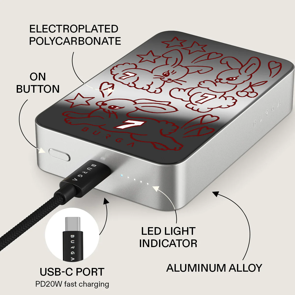 Triple Seven - Magnetic Power Bank - Image 90