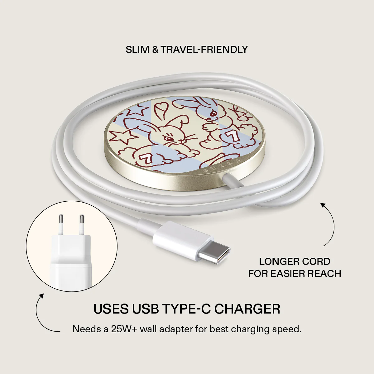 Triple Seven - Magnetic Wireless Charger - Image 3