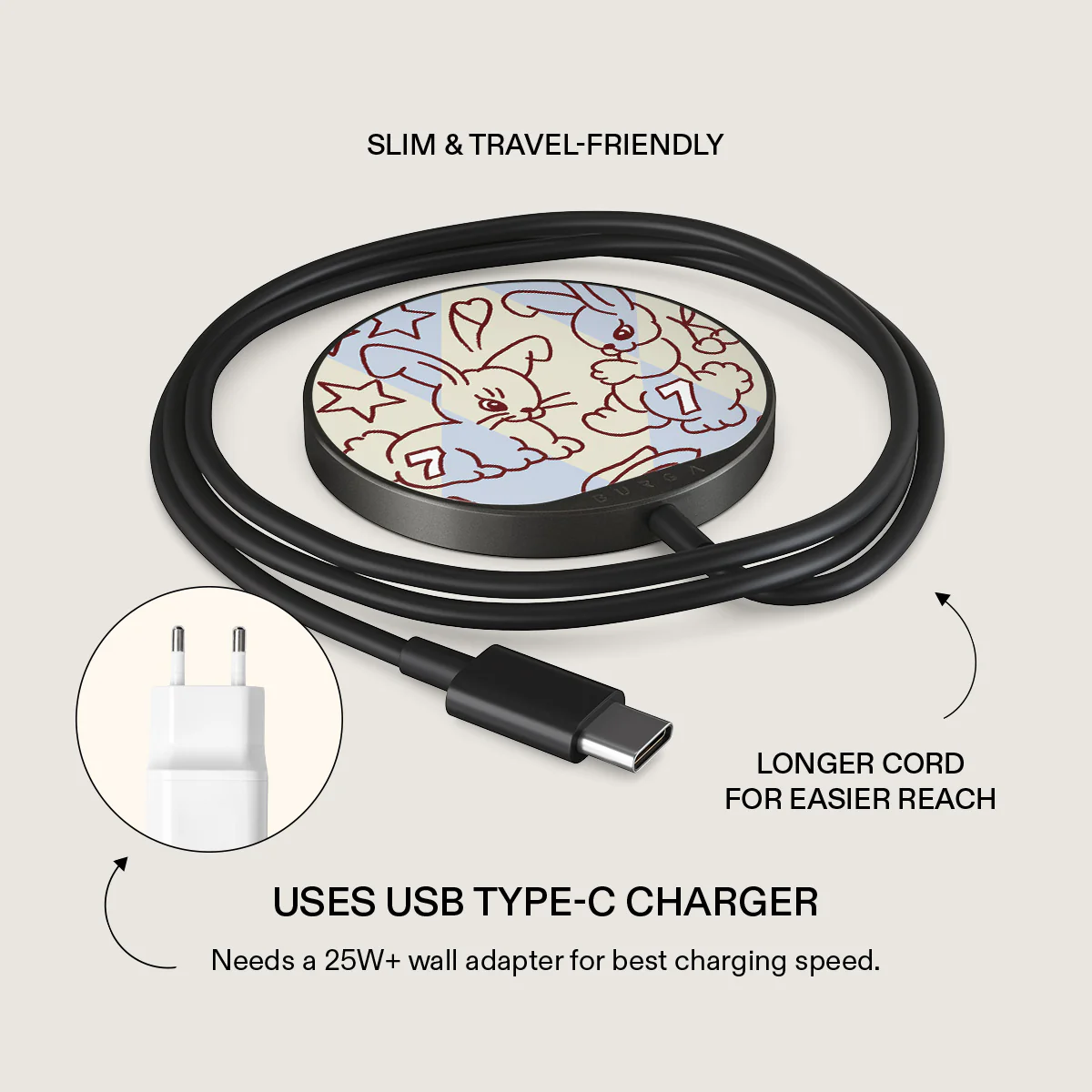 Triple Seven - Magnetic Wireless Charger - Image 6