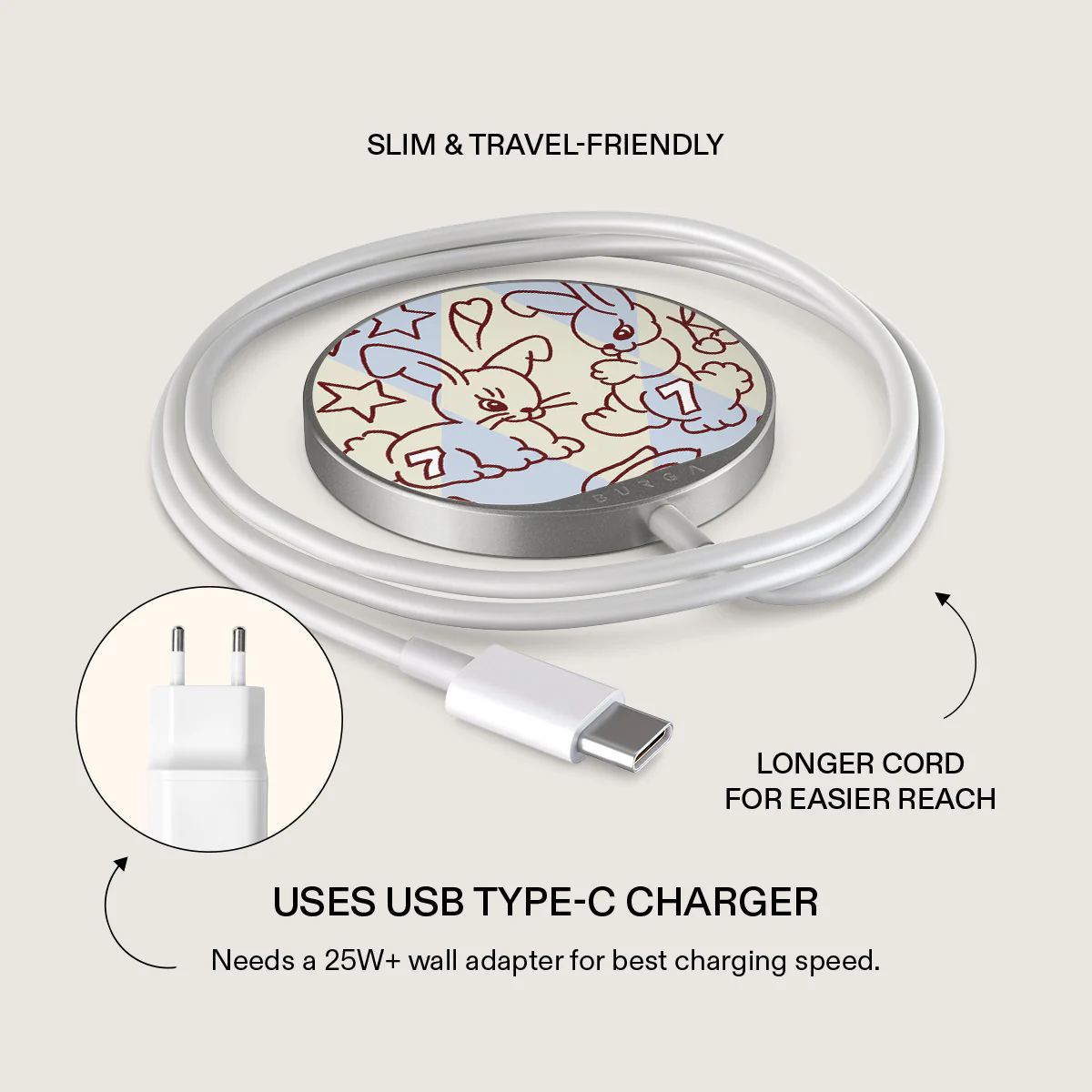Triple Seven - Magnetic Wireless Charger - Image 9