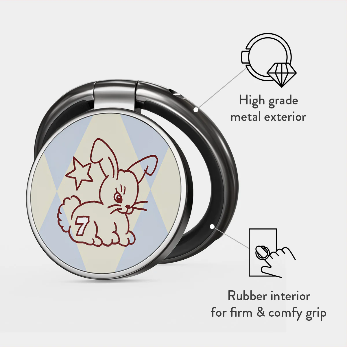 Triple Seven - Adhesive Ring Holder - Image 2