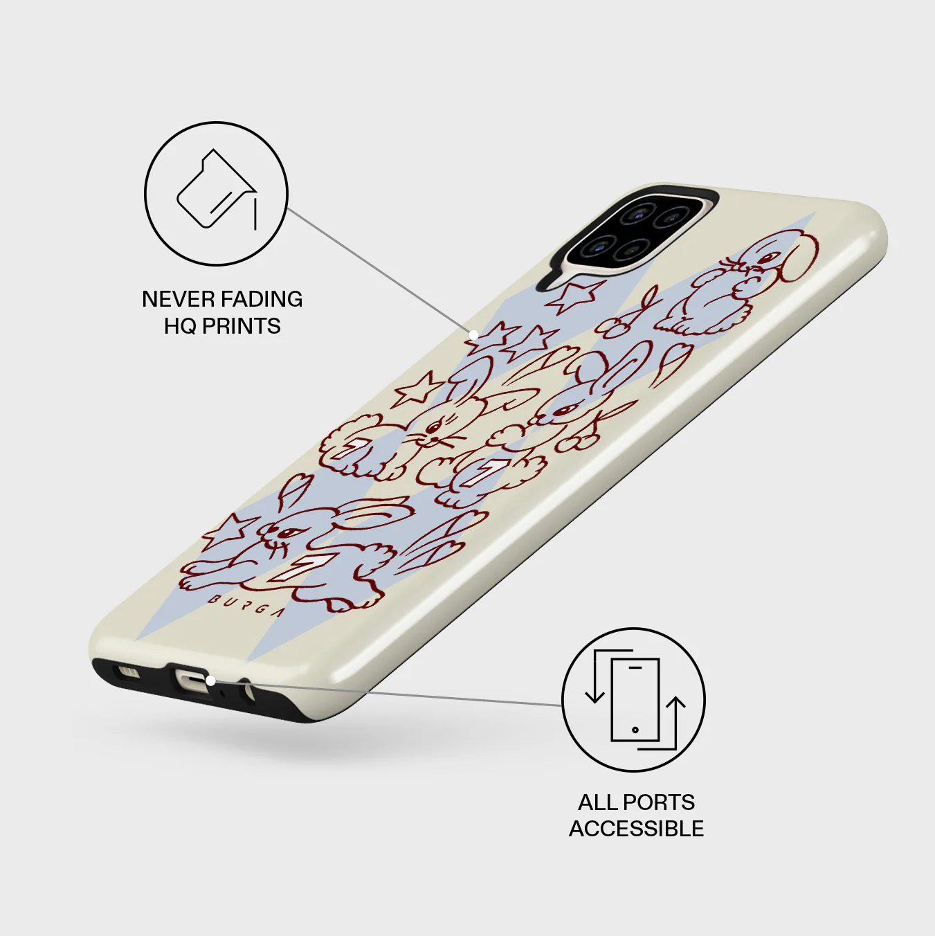 Triple Seven - Samsung Galaxy A12 4G Case - Image 3