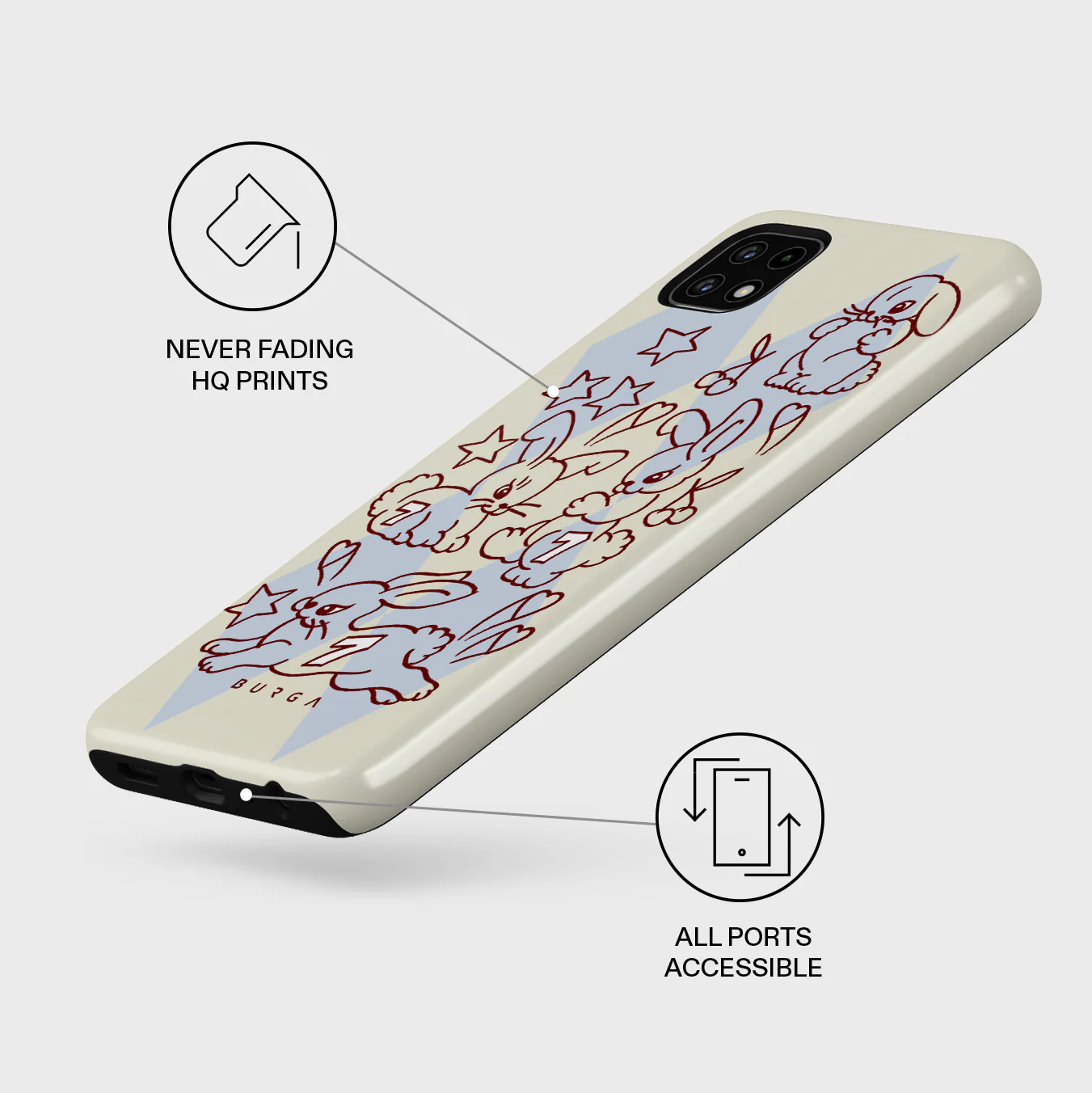 Triple Seven - Samsung Galaxy A22 5G Case - Image 3