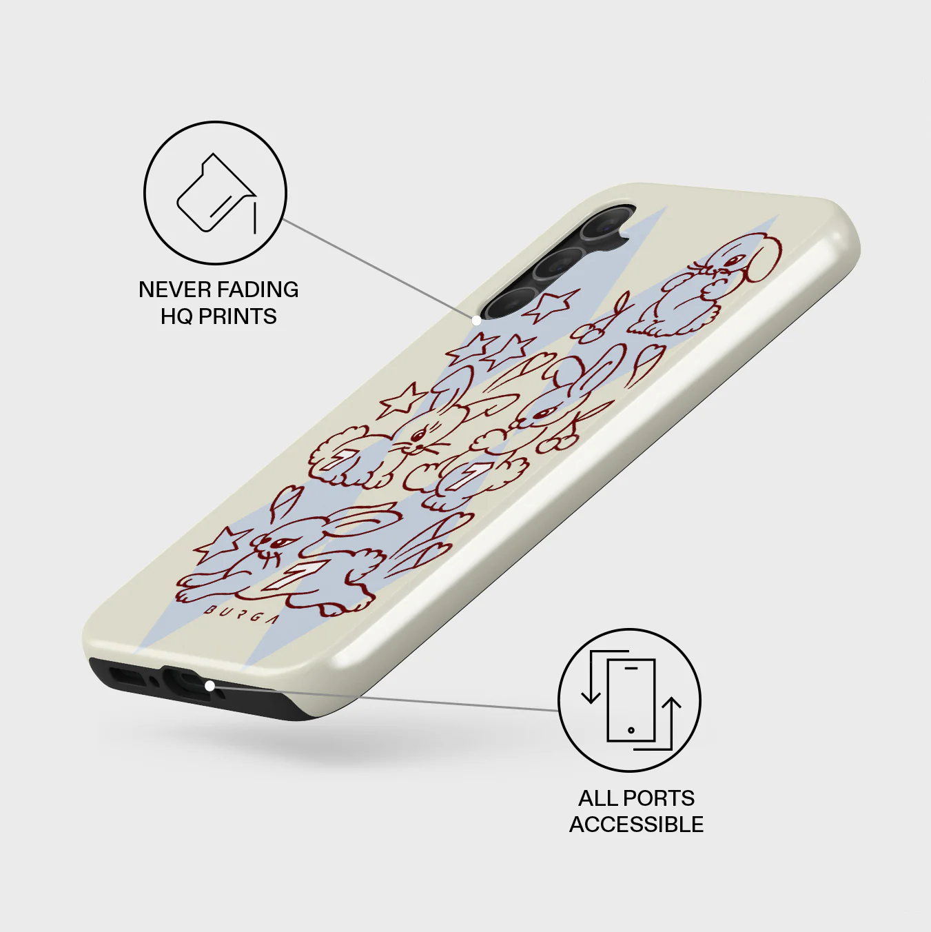 Triple Seven - Samsung Galaxy A34 Case - Image 3