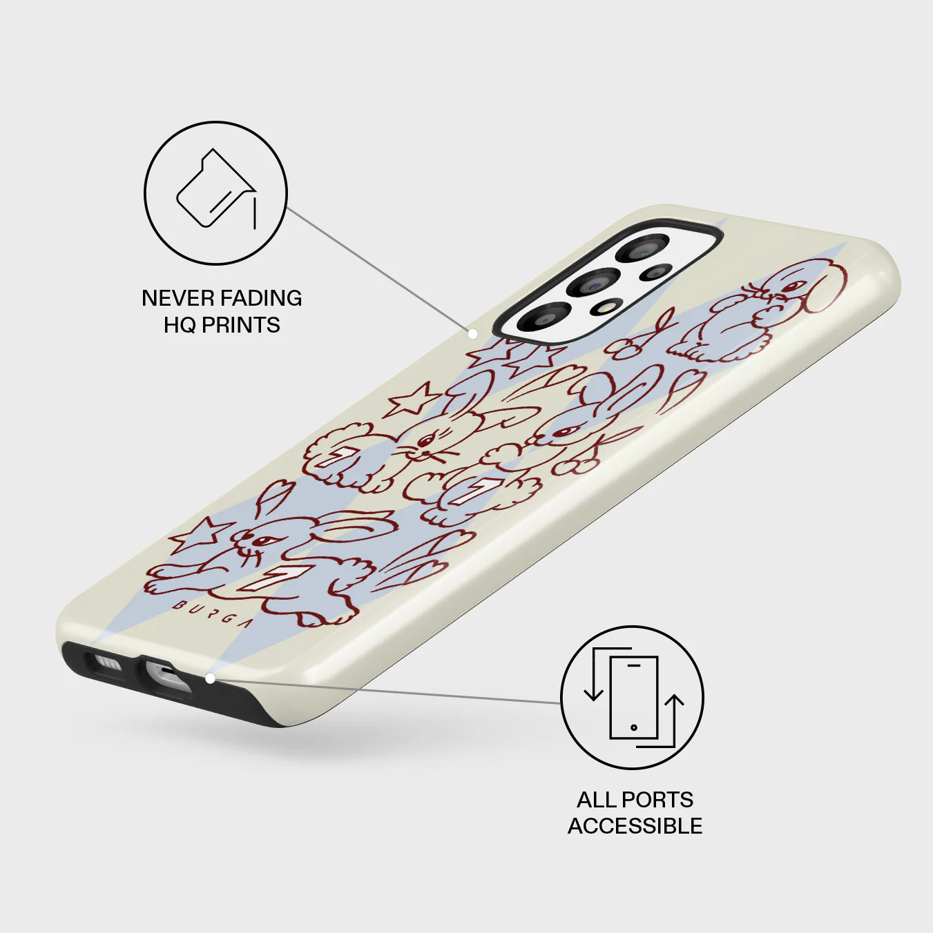 Triple Seven - Samsung Galaxy A73 Case - Image 3