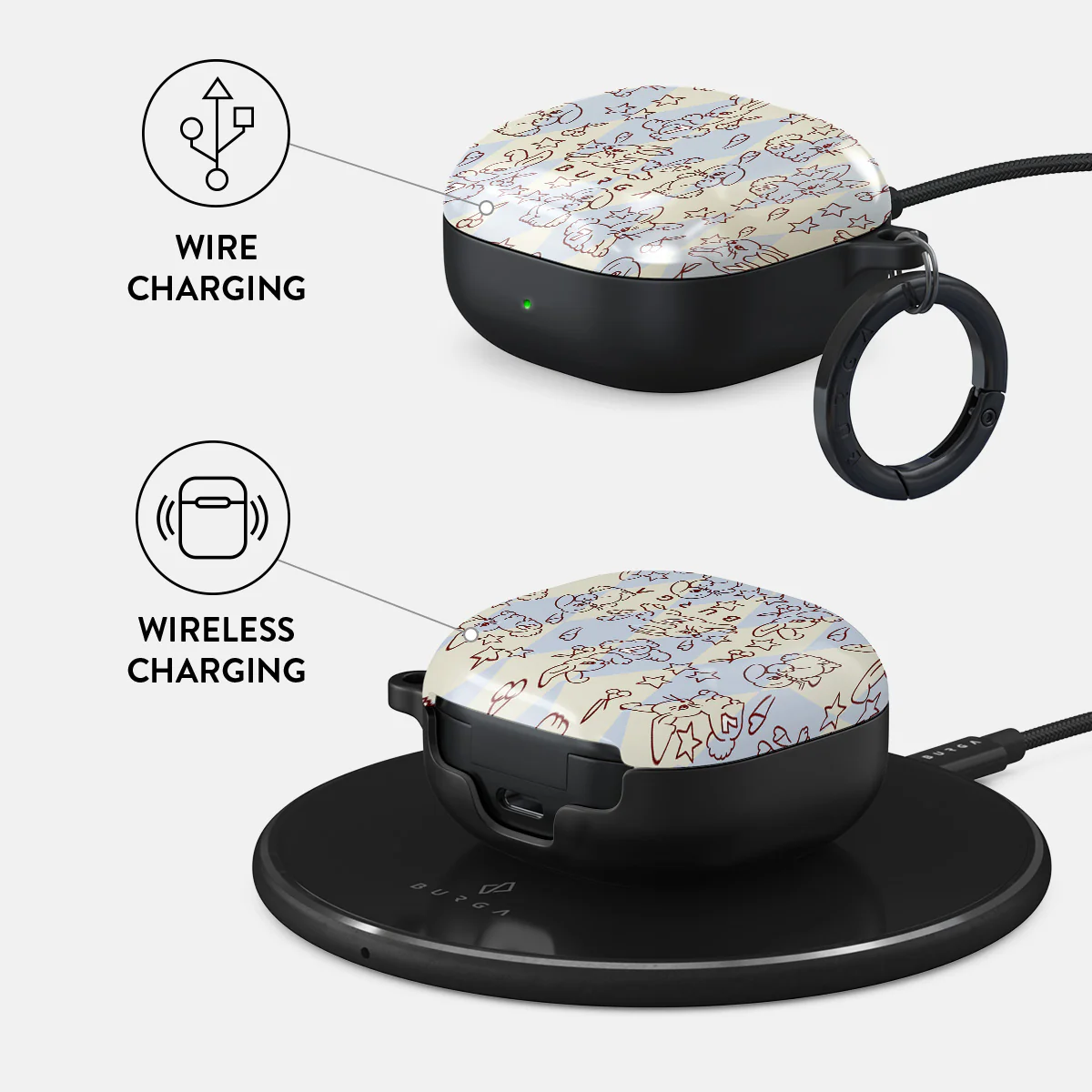 Triple Seven - Samsung Galaxy Buds Live Case - Image 3