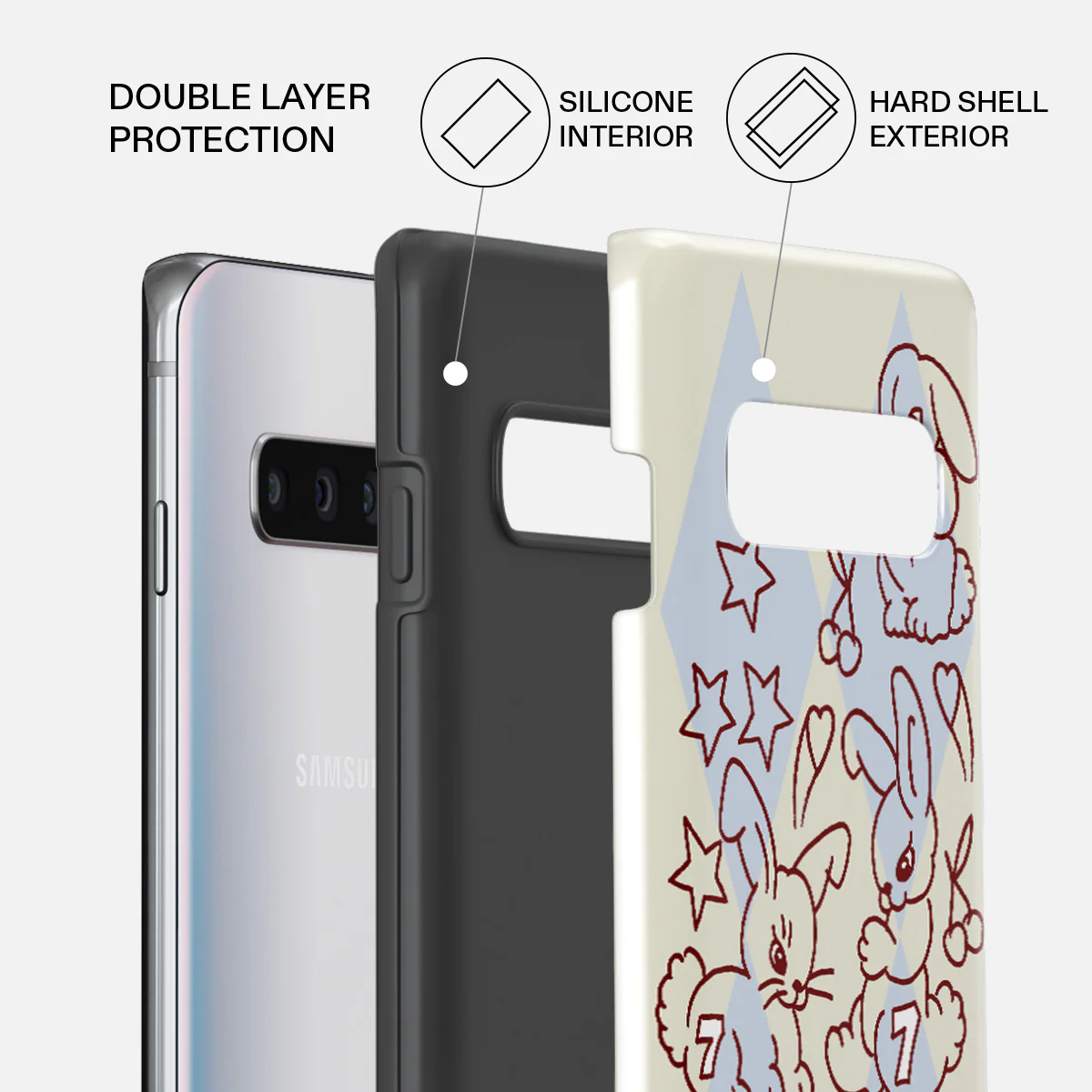 Triple Seven - Samsung Galaxy S10 4G Case - Image 2