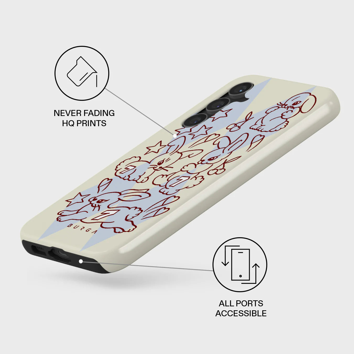 Triple Seven - Samsung Galaxy S23 FE Case - Image 3