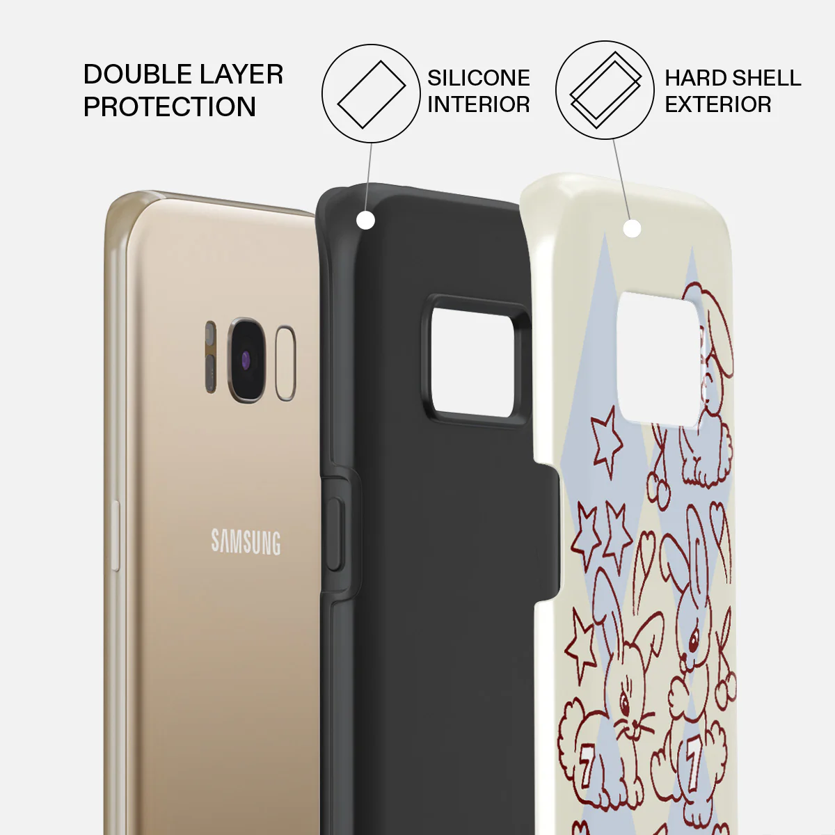 Triple Seven - Samsung Galaxy S8 Case - Image 6