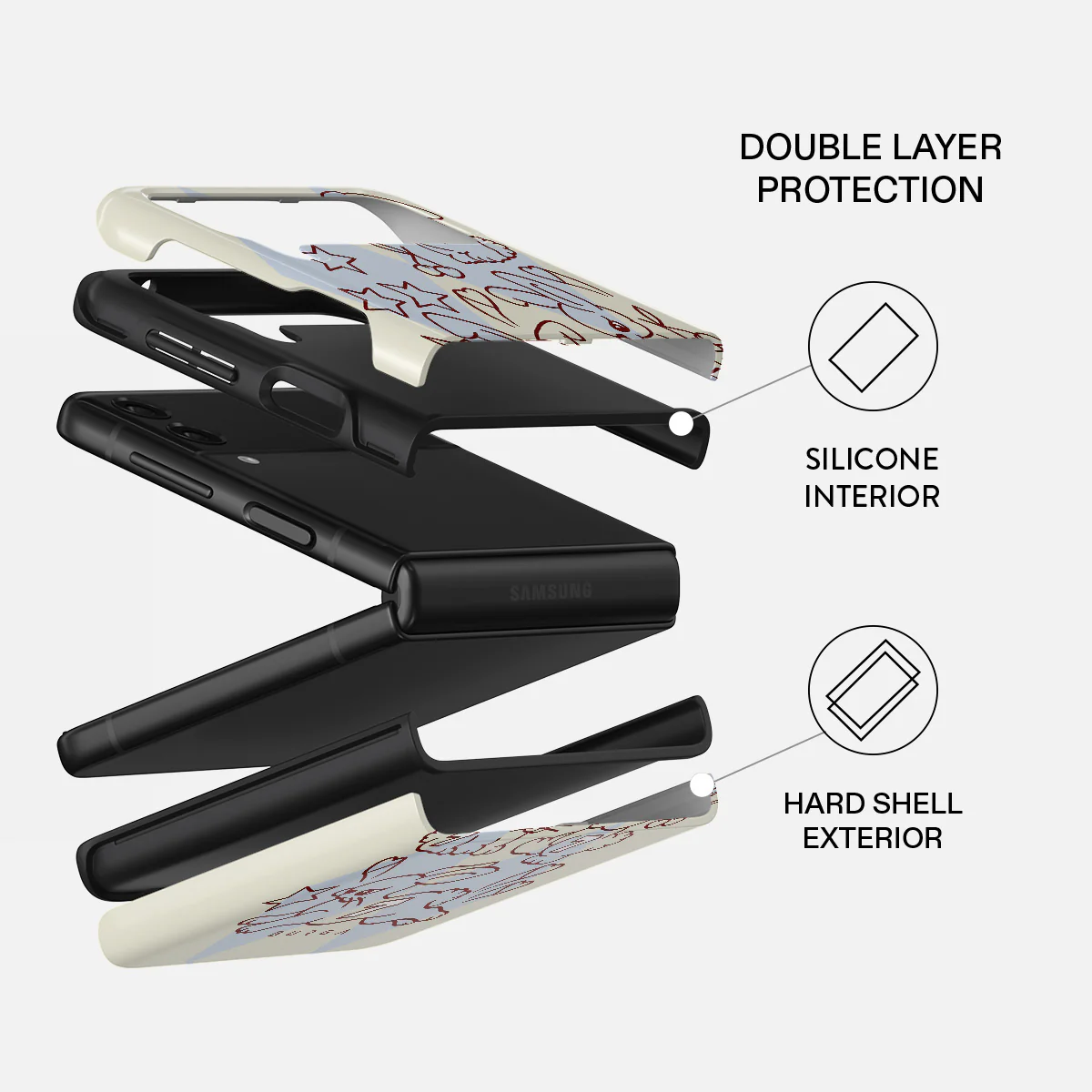 Triple Seven - Samsung Galaxy Z Flip 3 Case - Image 2