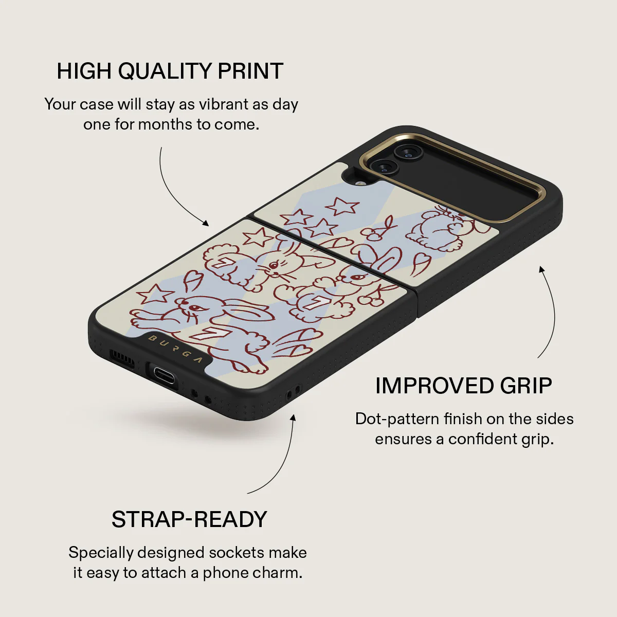 Triple Seven - Samsung Galaxy Z Flip 4 Case - Image 18