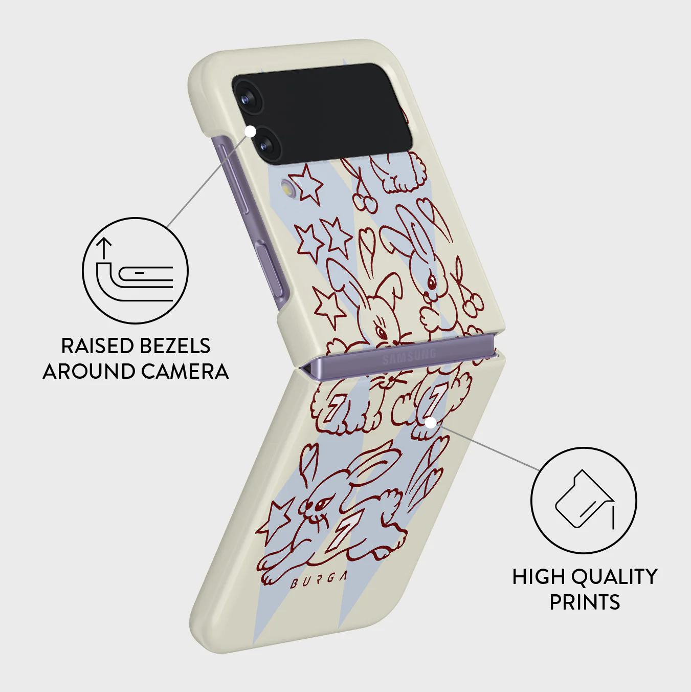 Triple Seven - Samsung Galaxy Z Flip 4 Case - Image 3
